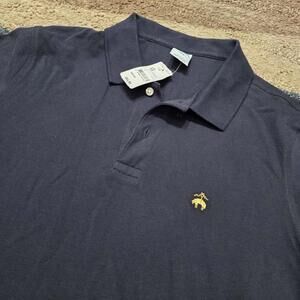 Brooks Brothers Slim Fit Polo Shirt Navy Men’s Medium New with Tags